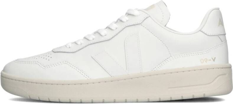 VEJA Lage Sneakers V-90 Maat: 41 Materiaal: Leer Kleur: Wit - Foto 9