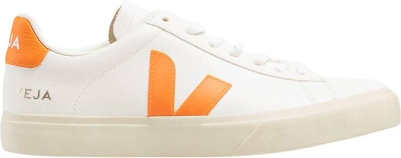 Veja Witte Leren Dames Sneakers Campo White Dames