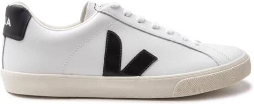 Veja Esplar Logo Leather Sneakers Schoenen Leer Wit EO0200005A - Foto 4