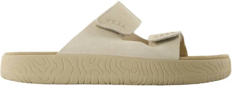 Veja Witte Leren Sandalen Etna Stijl