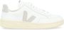 Veja Witte Leren Sneaker met Grijs Logo White Heren - Thumbnail 1