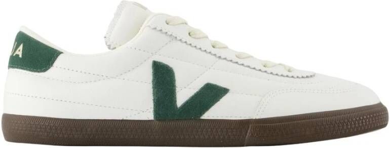 Veja Witte Leren Sneakers Panenka Stijl