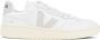 VEJA Lage Sneakers V-90 Maat: 36 Materiaal: Leer Kleur: Wit - Thumbnail 5
