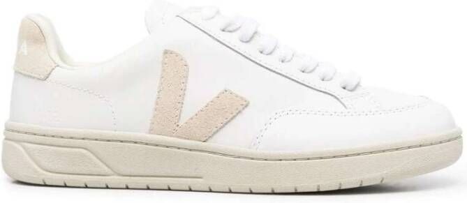 Veja Witte Leren Sneakers White Dames