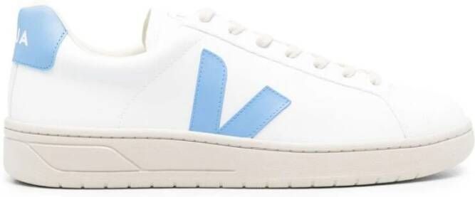Veja Witte Sneaker met Korrelige Textuur en Logo Details Multicolor Heren