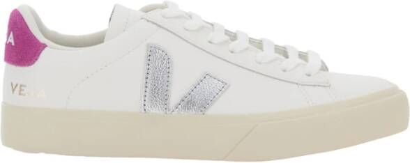 Veja Witte Leren Sneakers Campo Stijl - Foto 2