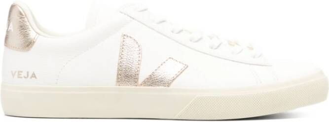 Veja Multicolore Leren Sneakers Wit Platine White Dames - Foto 16