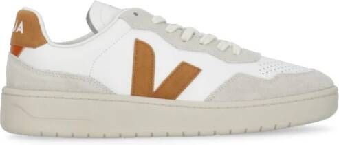 Veja Witte Sneakers van Pebble Leer voor Mannen Multicolor Heren - Foto 10