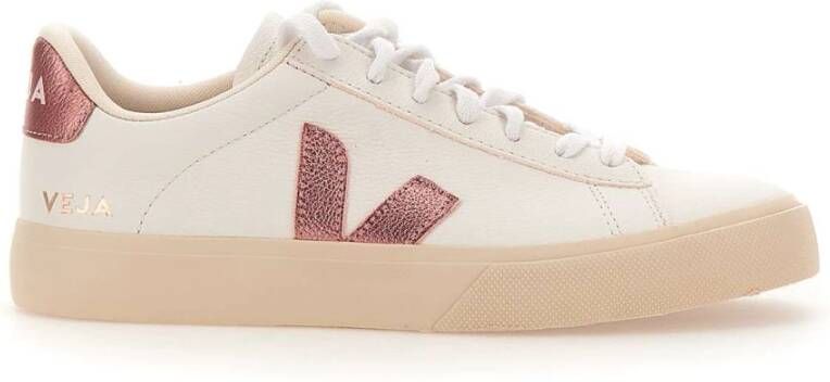 Veja Campo Chromefree Leather Dames Sneakers Schoenen Leer Wit CP0503128A - Foto 7