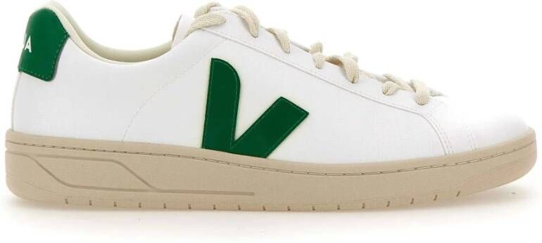 Veja Witte Emeraud Sneakers Synthetisch leer Top veters White