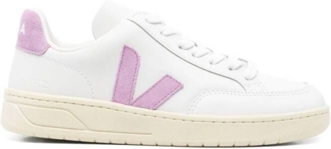 Veja Orchidee Wit Leren Sneakers White Dames