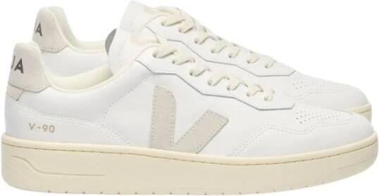 VEJA Lage Sneakers V-90 Maat: 36 Materiaal: Leer Kleur: Wit - Foto 14