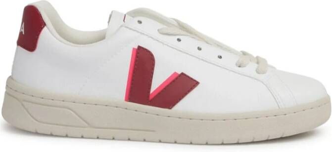 Veja Witte Katoenen Sneakers met Amazon Rubber Zool White Unisex