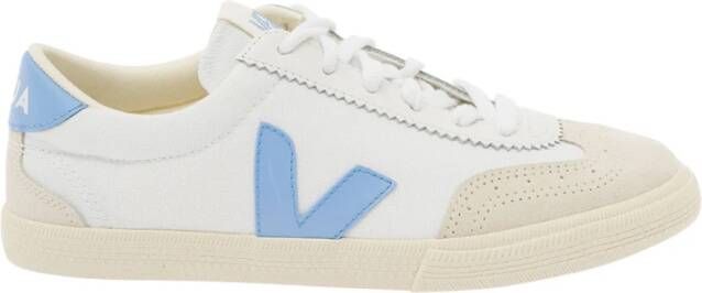 Veja Volley sneaker van canvas met suède details - Foto 3