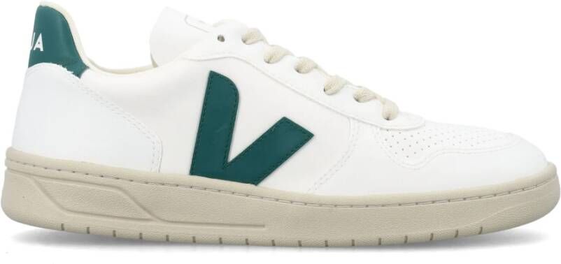 Veja Witte Brittany Vegan Leren Sneakers White Heren