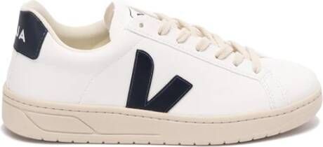 Veja Witte Marineblauwe Vegan Katoenen Sneakers White Dames