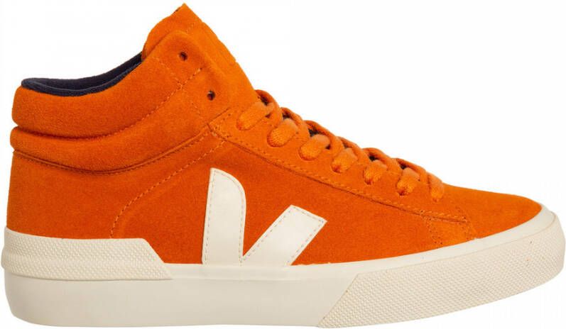 Veja women shoes high top suede trainers sneakers Minotaur Oranje Dames - Foto 4