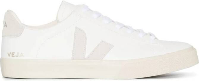 Veja Witte Leren Campo Sneakers - Foto 3