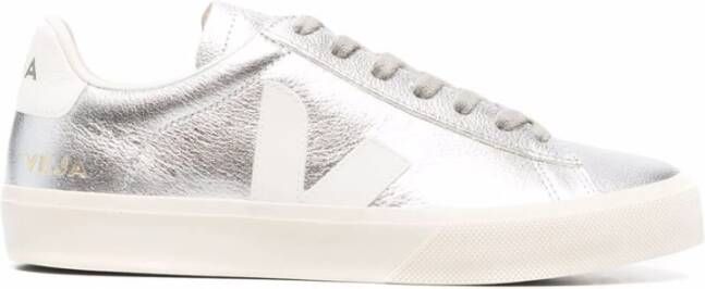 Veja Zilver Campo Sneakers Gray Dames