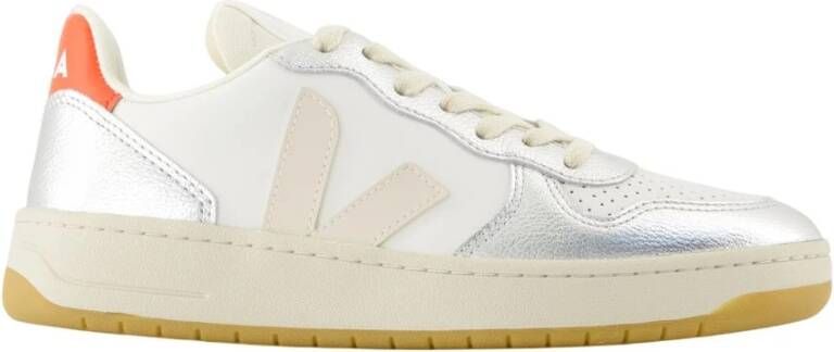 VEJA Lage Sneakers Dames V-10 Maat: 37 Materiaal: Leer Kleur: Wit