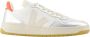 VEJA Lage Sneakers Dames V-10 Maat: 37 Materiaal: Leer Kleur: Wit - Thumbnail 1