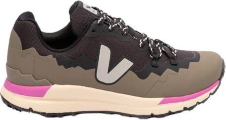 Veja Fitz Roy Trek-Shell Wandelschoenen Dames Black Oxford Grey Kaki