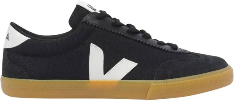 Veja Zwarte Canvas Sneakers Black Heren