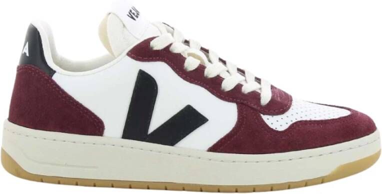 Veja Zwarte Damessneakers V-10 Stijl