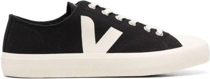 VEJA Wata II Low Canvas | Black Pierre Zwart Canvas Lage sneakers Unisex