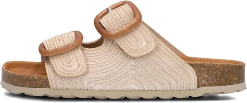 VERBENAS Slippers Dames Ruth Maat: 39 Materiaal: Leatherlook Kleur: Beige - Foto 3