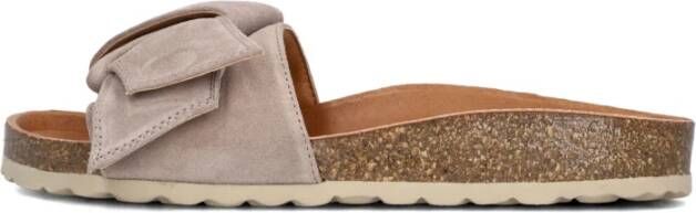 VERBENAS Slippers Dames Rani Maat: 41 Materiaal: Suède Kleur: Beige - Foto 3