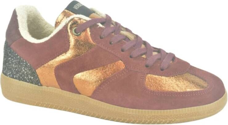 Verbenas Bordo + Metalic sneaker N.