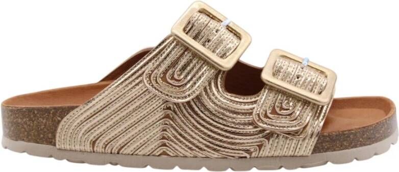 VERBENAS Slippers RUTH LATO METAL zomerschoen slippers met twee verstelbare gespen - Foto 3
