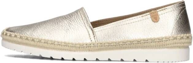 VERBENAS Espadrilles Dames Noa Leer Goud - Foto 18