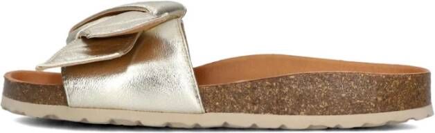 VERBENAS Slippers Dames Rani Maat: 39 Materiaal: Leer Kleur: Goudkleurig - Foto 3