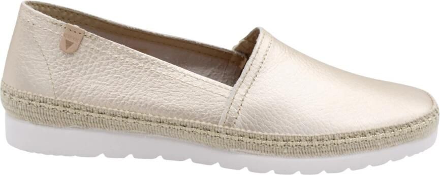 VERBENAS Espadrilles Dames Noa Maat: 38 Materiaal: Leer Kleur: Goud - Foto 10