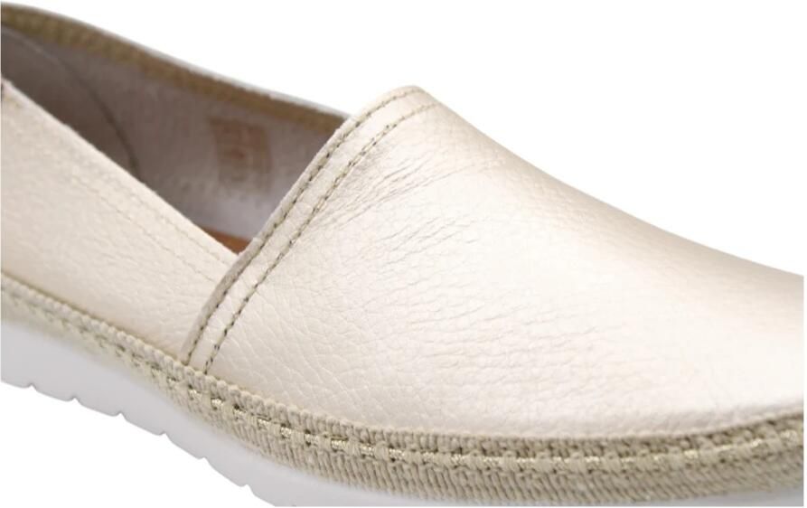 VERBENAS Espadrilles Dames Noa Maat: 38 Materiaal: Leer Kleur: Goud - Foto 11