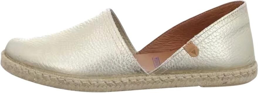VERBENAS Espadrilles CARMEN NUCLEO METAL slipper zomerschoen strandschoen in metallic look - Foto 5