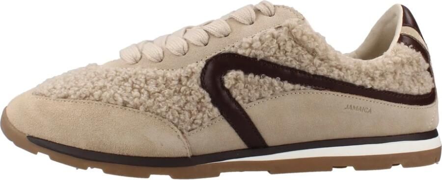 Verbenas Jamaica beige wol dames sneakers - Foto 6