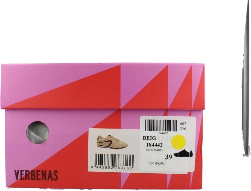 Verbenas Jamaica beige wol dames sneakers - Foto 8
