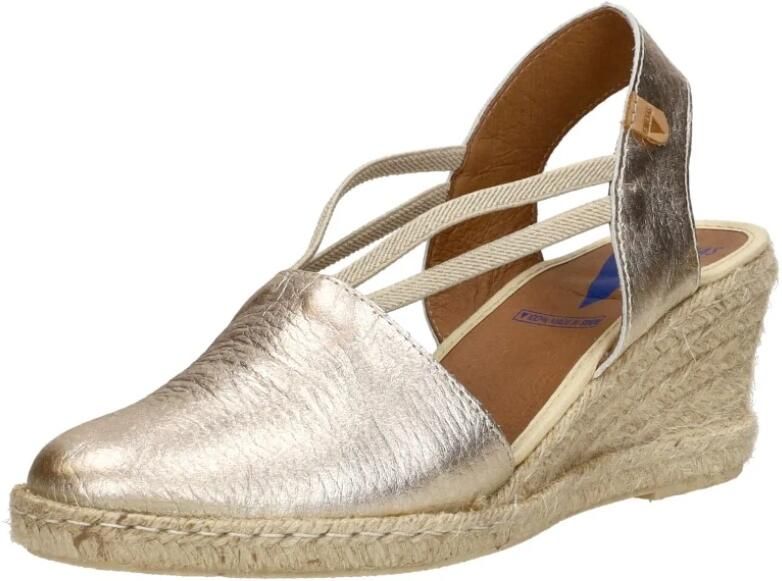 Verbenas Maika Sandalen Touwzool Goudkleur - Foto 3