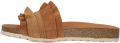 Verbenas Rocio Slippers Dames Camel - Bruin