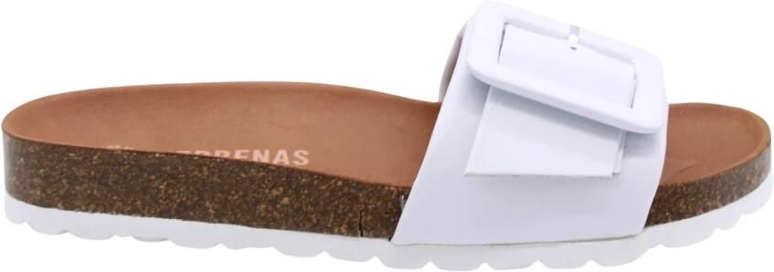 Verbenas 3304020014 Reiko Ecobrush Damesschoenen Muiltjes Blanco - Foto 2