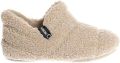 VERBENAS Pantoffels Yeti Gales pantoffel homeslipper instapschoen voor comfort - Beige
