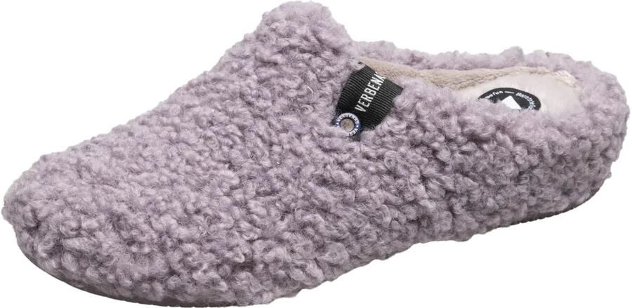 VERBENAS Pantoffels pantoffel homeslipper clog in knuffelige uitstraling