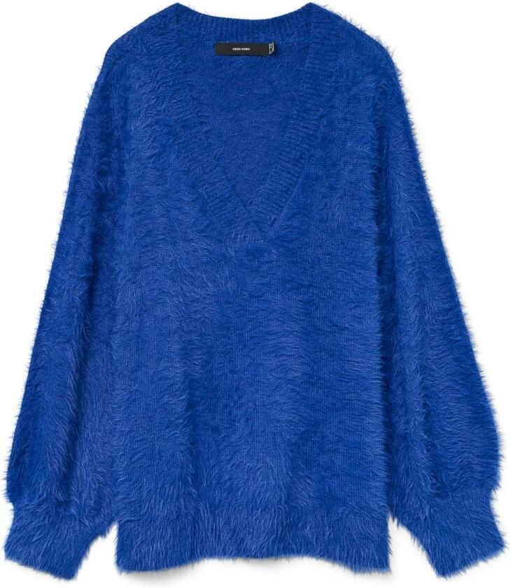 Vero Moda Vmcpoilu LS V-neck Pullover Boo Cur