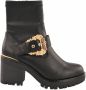 Versace Jeans Couture women& ankle boots booties Mia Baroque Zwart Dames - Thumbnail 20