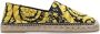 Versace Gele Slip-On Canvas Schoenen Yellow Heren - Thumbnail 4