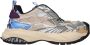 Versace Beige Stoffen Sneakers met Logo - Thumbnail 1