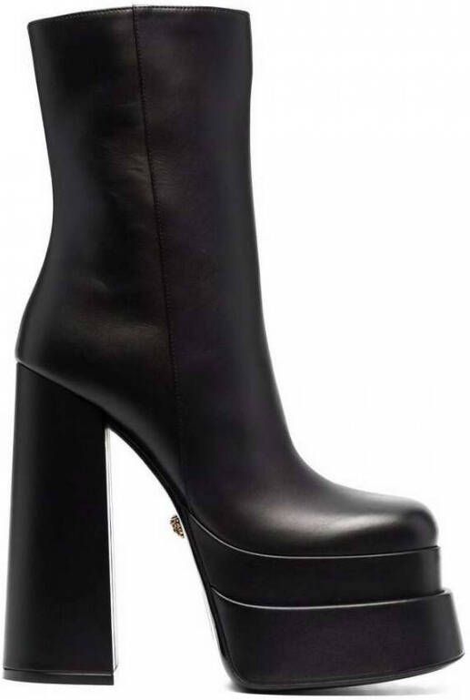Versace Laarzen met hakken Zwart Dames